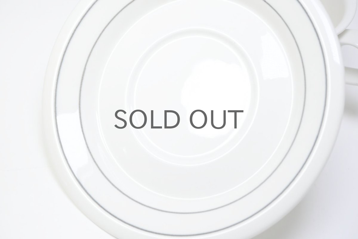 画像5: ARABIA/アラビア/Krokus/クロッカス/コーヒーカップ&ソーサー/ホワイト&ブラック/モノトーン/No.1 (5)