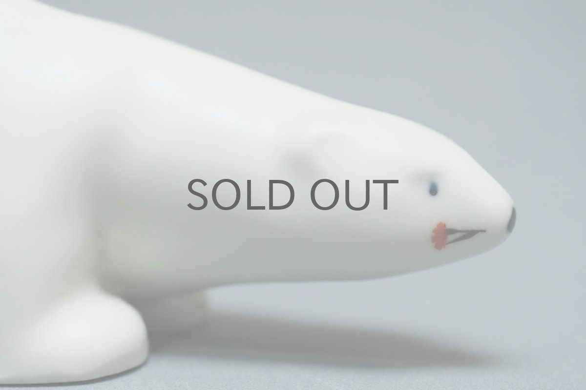 画像2: ARABIA/アラビア/シロクマ/オブジェ/Polar Express/ポーラエクスプレス/Lサイズ/カーネーション (2)