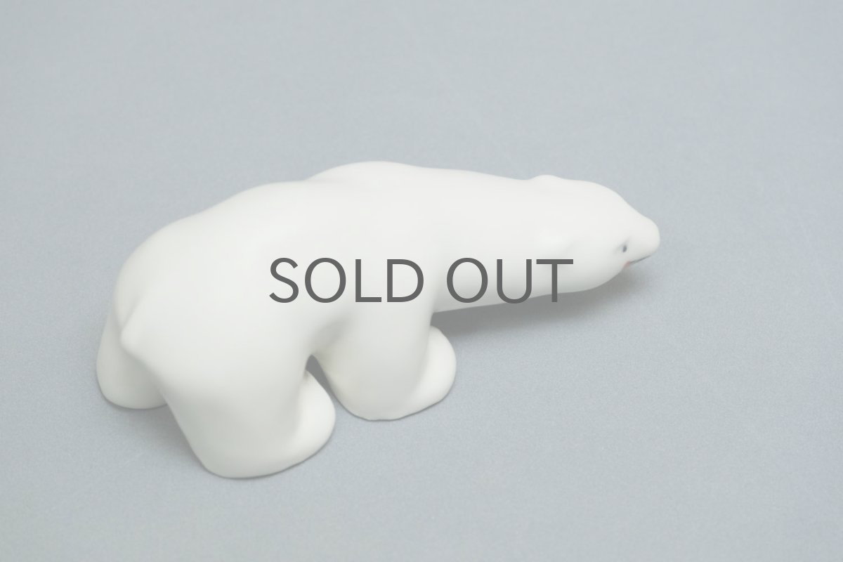 画像4: ARABIA/アラビア/シロクマ/オブジェ/Polar Express/ポーラエクスプレス/Lサイズ/カーネーション (4)