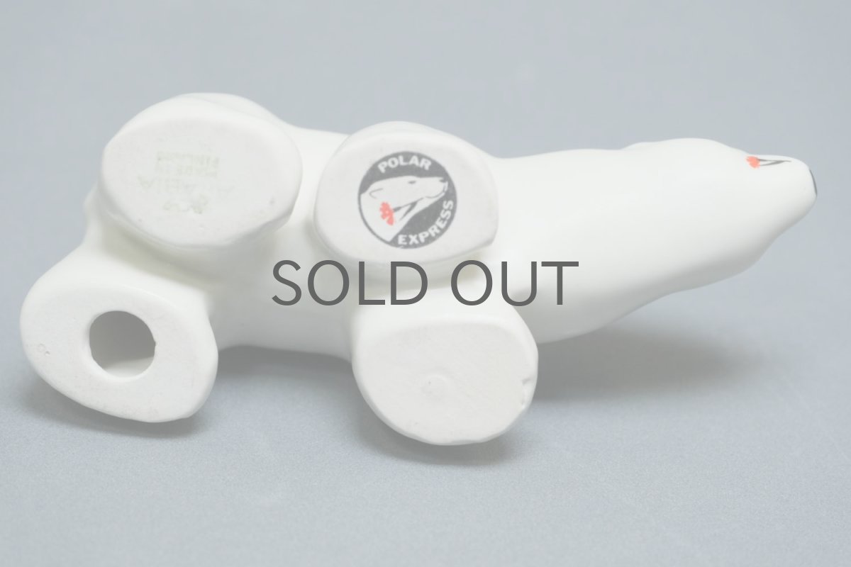 画像5: ARABIA/アラビア/シロクマ/オブジェ/Polar Express/ポーラエクスプレス/Lサイズ/カーネーション (5)