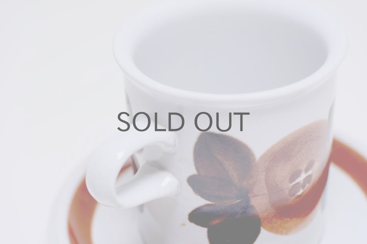 画像2: ARABIA/アラビア /Rosmarin/ロスマリン/コーヒーカップ&ソーサー (2)