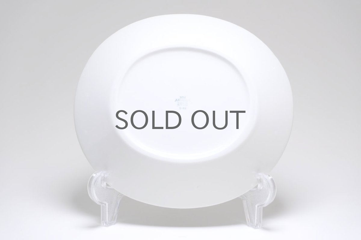 画像4: ARABIA /アラビア/Paratiisi/パラティッシ/オーバルプレート/ブラック＆ホワイト/初期ビンテージ/23cmH3オーバル（楕円）/No.4 (4)