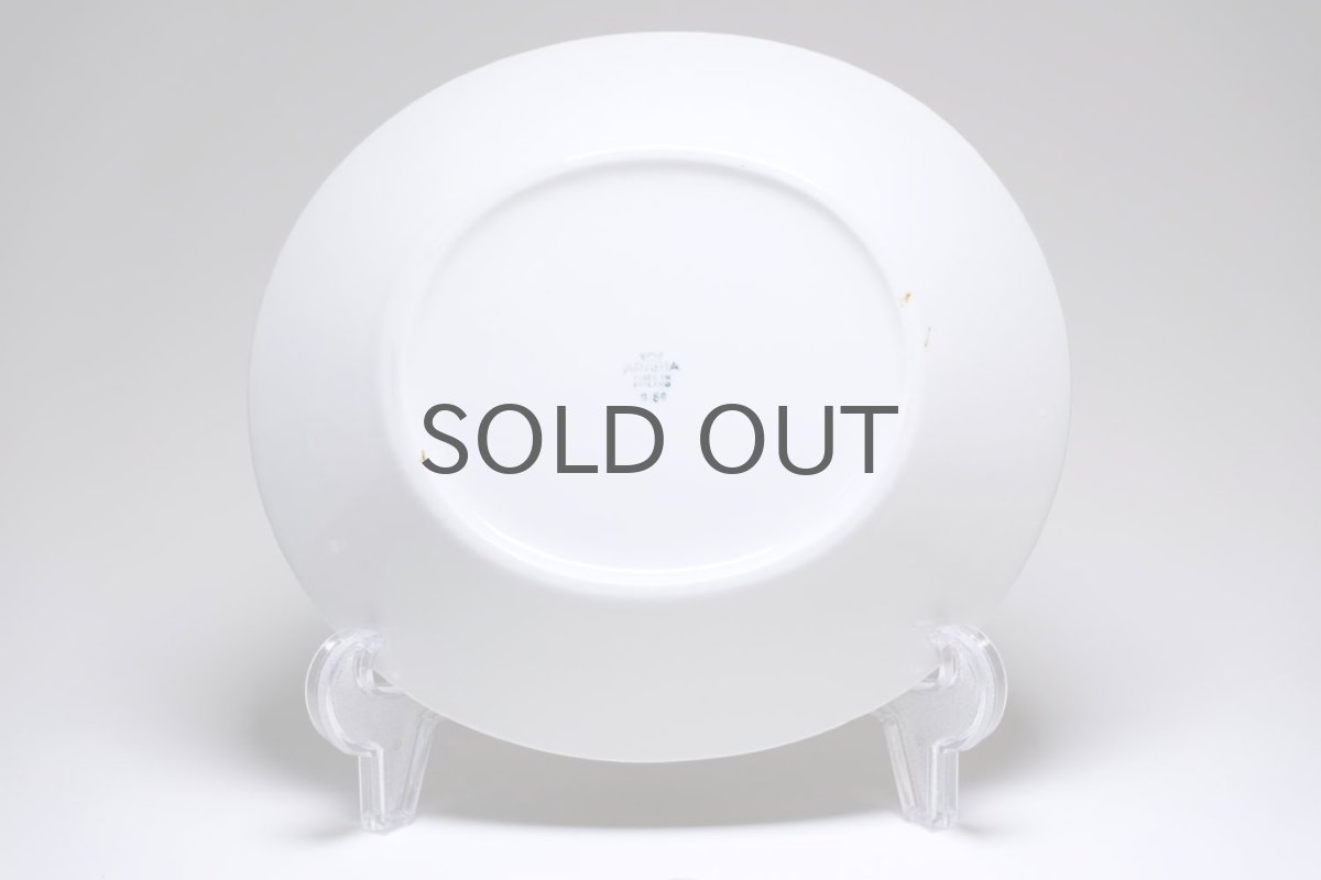 画像6: ARABIA /アラビア/Paratiisi/パラティッシ/オーバルプレート/ブラック&ホワイト/初期ビンテージ/23cmH3オーバル(楕円)/No.5 (6)