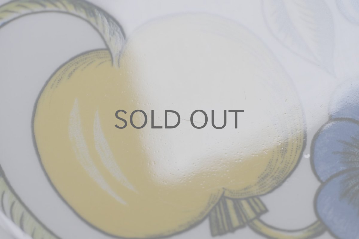 画像3: ARABIA /アラビア/Paratiisi/パラティッシ/オーバルプレート/カラー/初期ビンテージ/22cmH4オーバル (3)