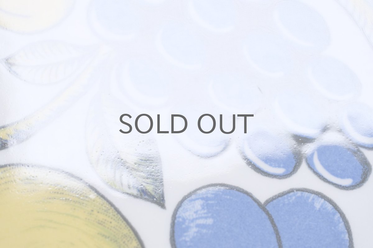 画像5: ARABIA /アラビア/Paratiisi/パラティッシ/オーバルプレート/カラー/初期ビンテージ/23cmH3オーバル (5)