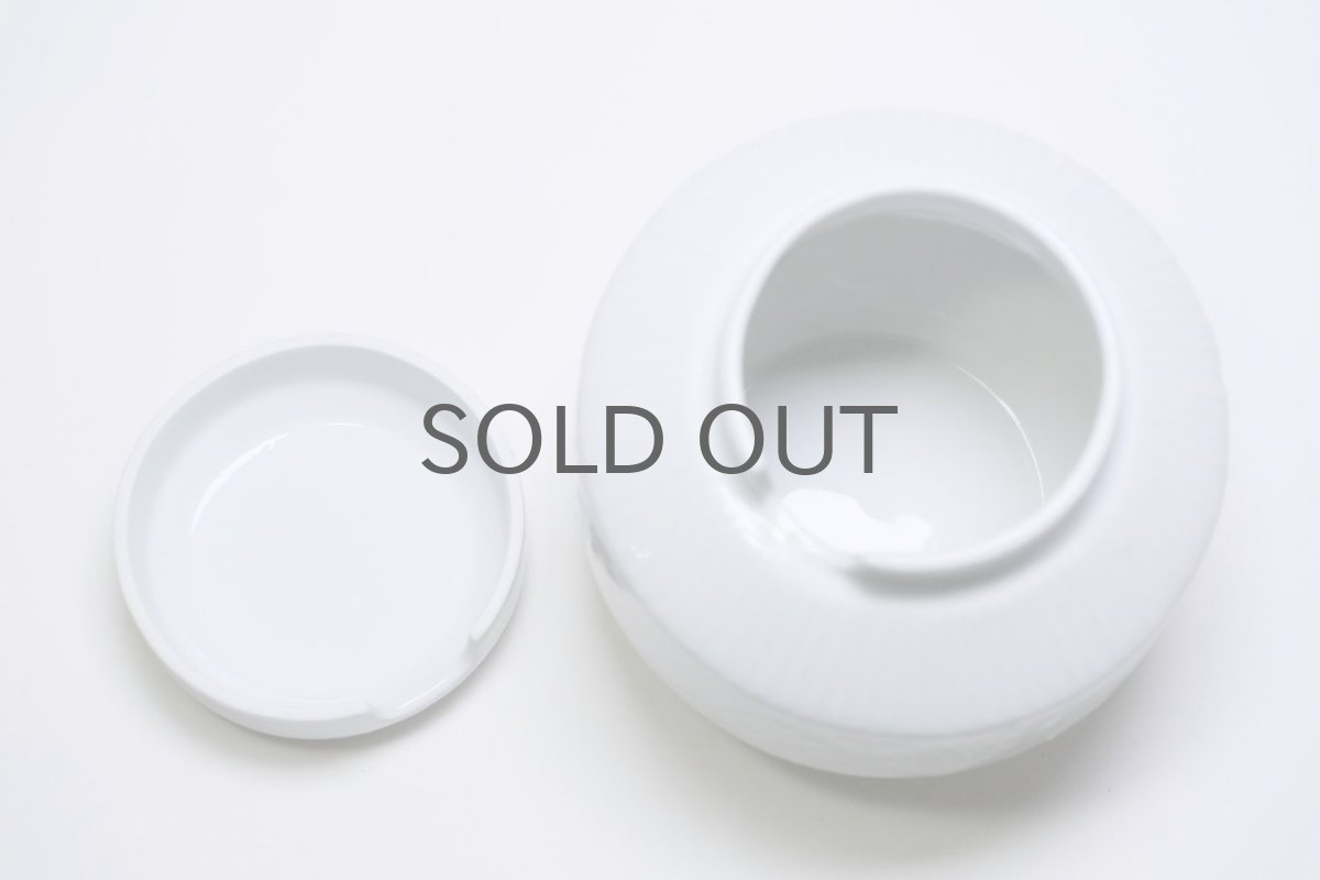 画像2: ARABIA/アラビア /フルーツ柄/ジャムポット/ホワイト (2)