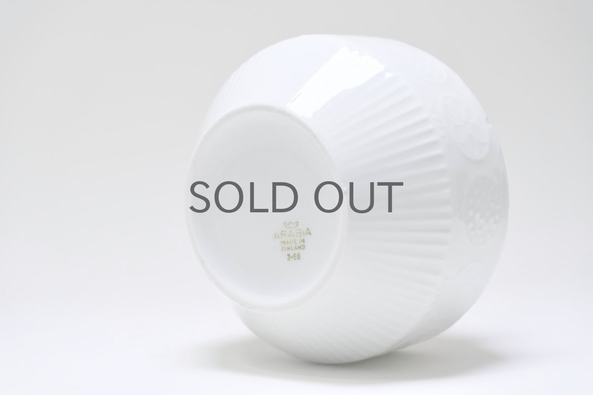 画像4: ARABIA/アラビア /フルーツ柄/ジャムポット/ホワイト (4)