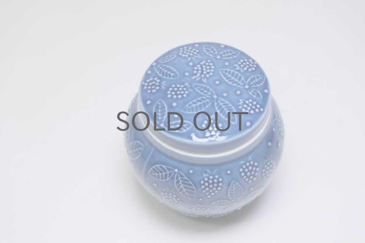 画像5: 北欧ビンテージ/ARABIA/アラビア/キャンディポット/CHYMOS/キーモス別注/ブルー (5)