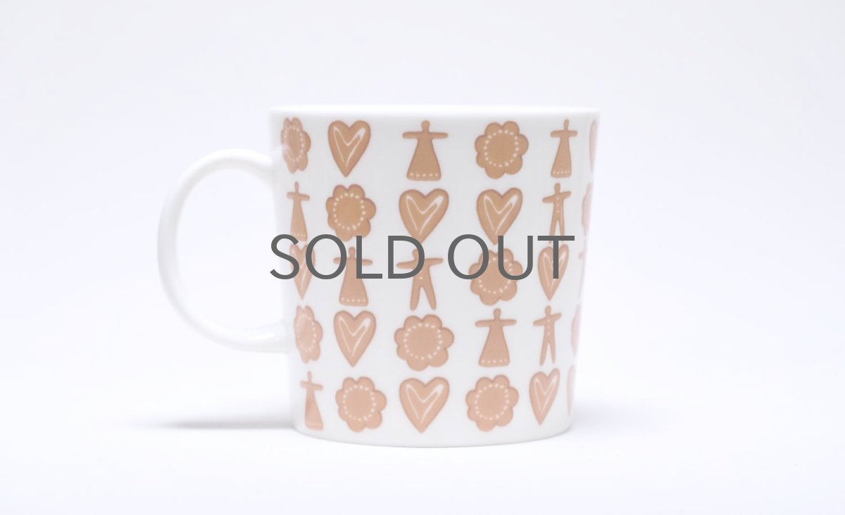 画像2: ARABIA/アラビア/ティーマ/2004年冬季クリスマス節限定マグ/ジンジャークッキー (2)