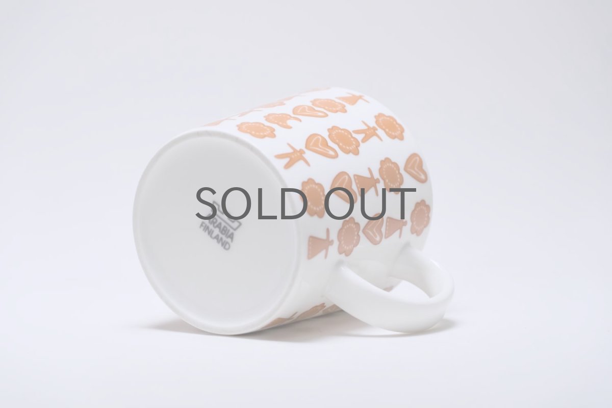 画像5: ARABIA/アラビア/ティーマ/2004年冬季クリスマス節限定マグ/ジンジャークッキー (5)