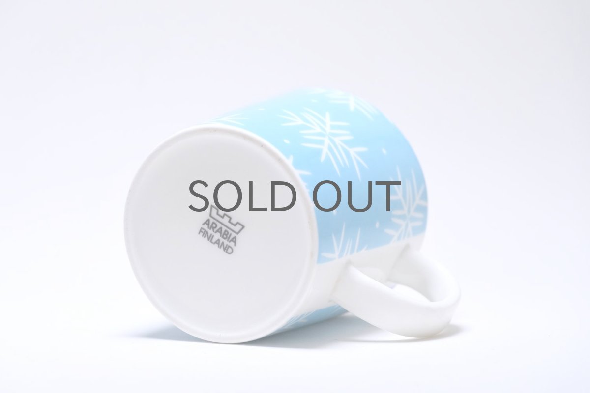 画像6: ARABIA/アラビア/2007年/クリスマス冬季限定/ティーママグ/Little Crystral/水色 (6)