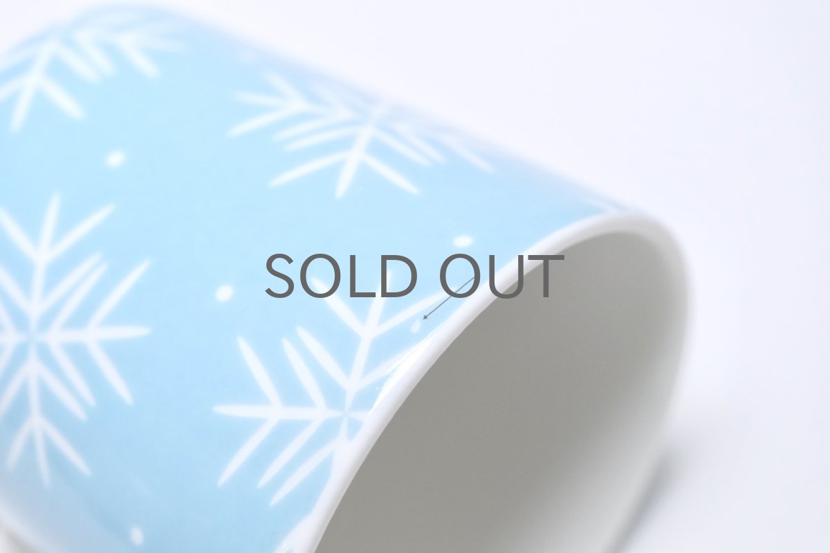 画像3: ARABIA/アラビア/2007年/クリスマス冬季限定/ティーママグ/Little Crystral/水色 (3)