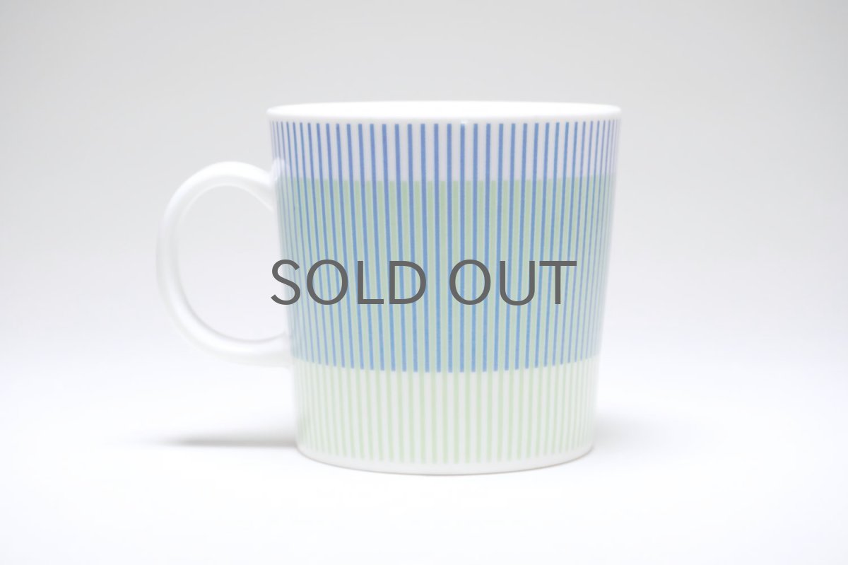 画像3: ARABIA/アラビア/TEEMA/ティーママグ/限定/ブルー系ストライプ (3)