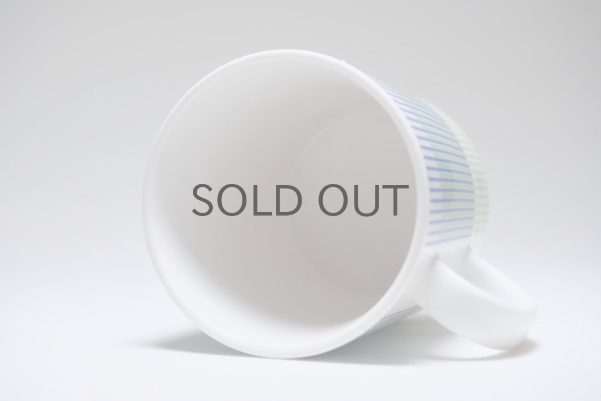 画像4: ARABIA/アラビア/TEEMA/ティーママグ/限定/ブルー系ストライプ (4)