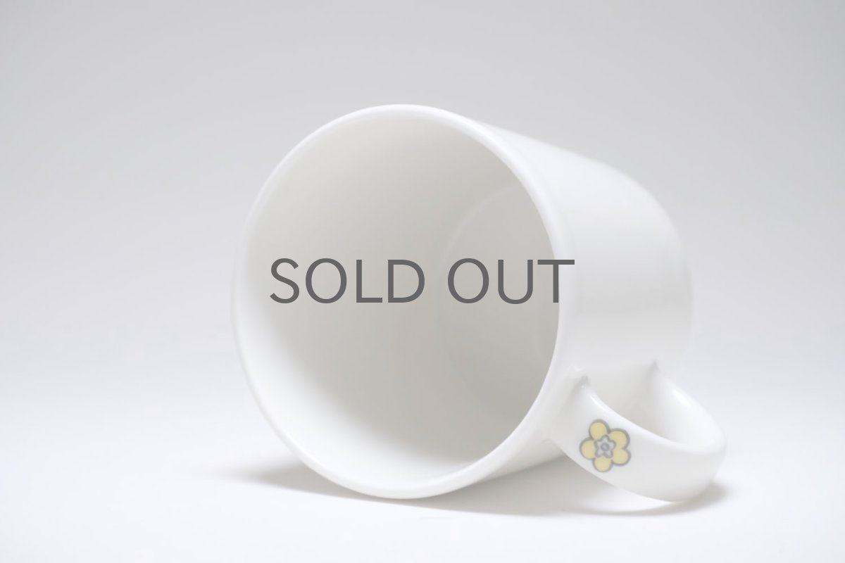 画像5: ARABIA/アラビア/TEEMA/ティーママグ/企業マグ/folkhalsan/2005年限定/イエロー花マグ (5)