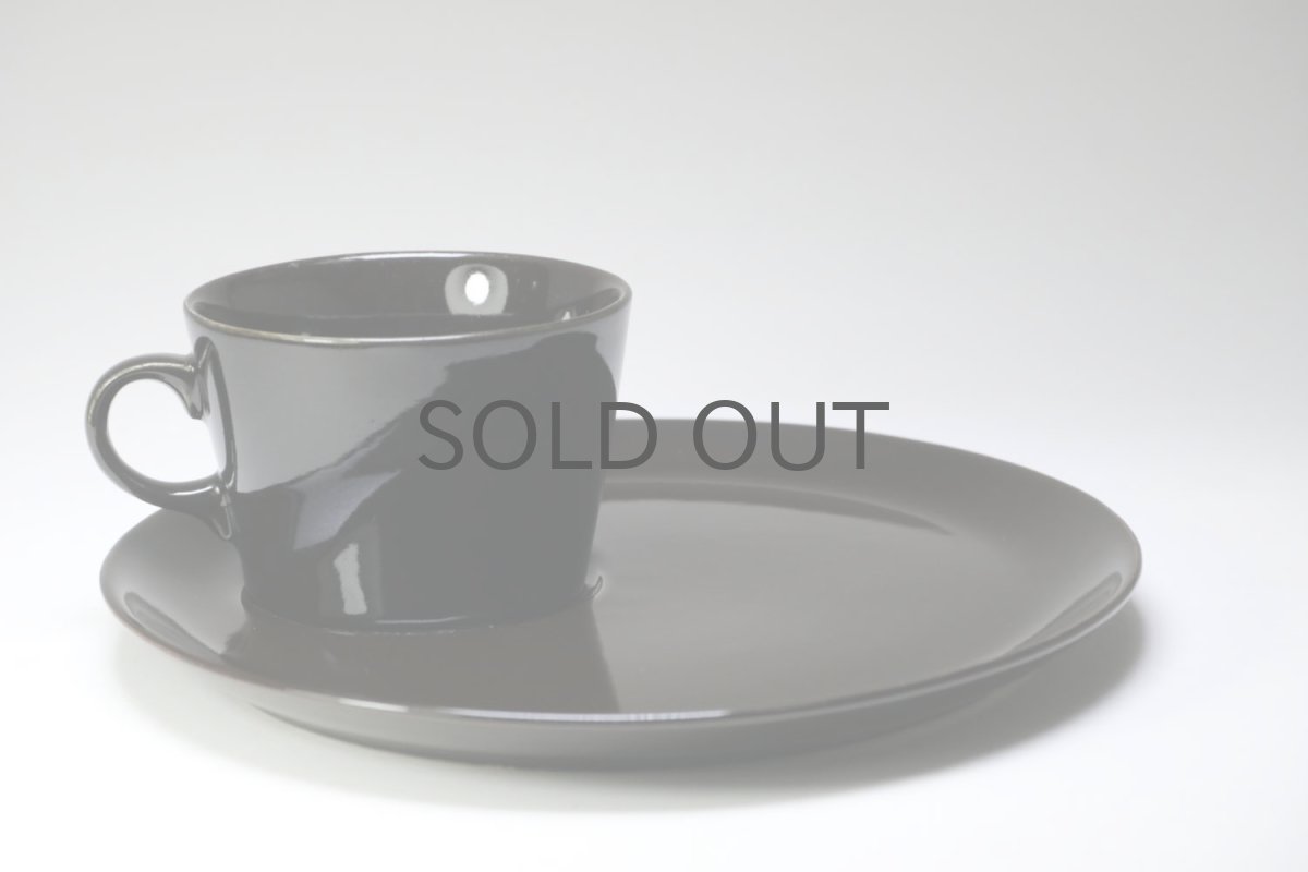 画像3: 北欧食器/ビンテージ/ARABIA/アラビア/Kilta/キルタ/TVセット/ダークブラウン (3)