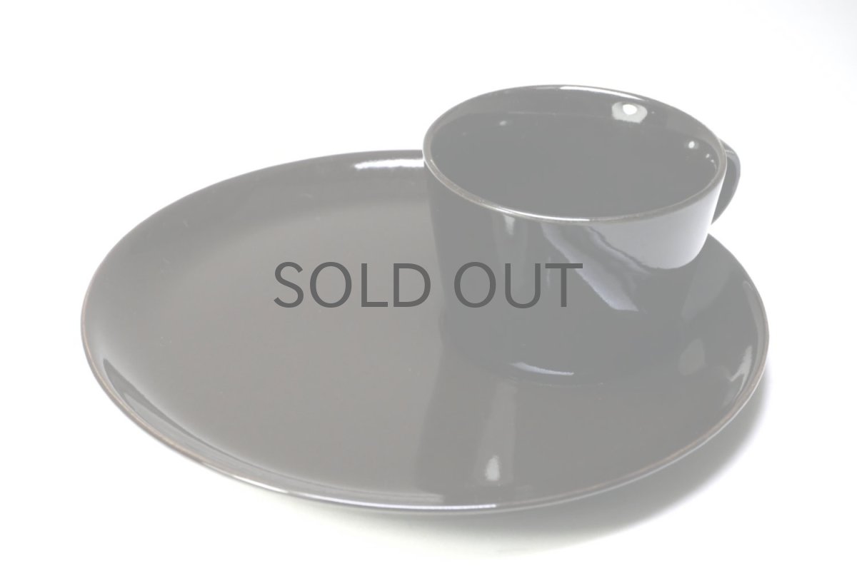 画像2: 北欧食器/ビンテージ/ARABIA/アラビア/Kilta/キルタ/TVセット/ダークブラウン (2)