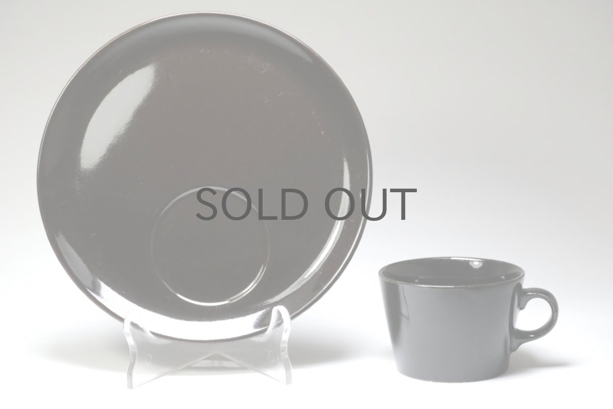 画像4: 北欧食器/ビンテージ/ARABIA/アラビア/Kilta/キルタ/TVセット/ダークブラウン (4)