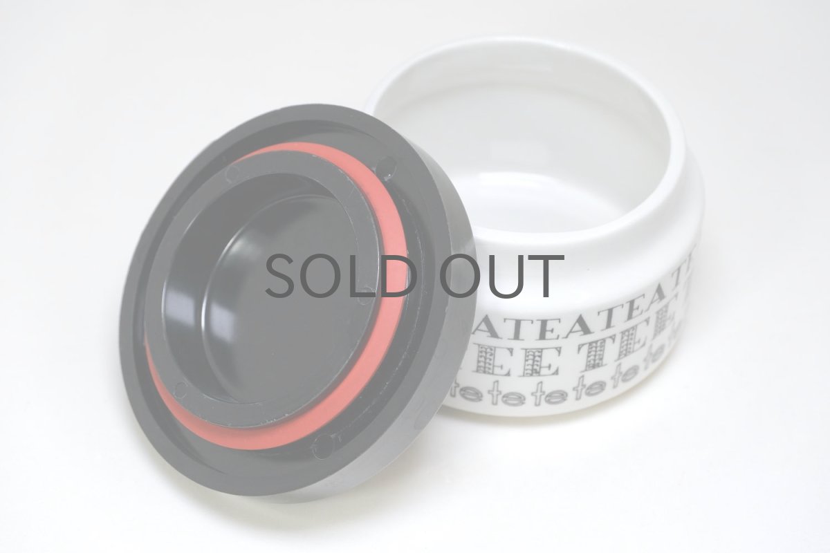 画像5: ARABIA/アラビア/陶製/ティーキャニスター/ブラック (5)