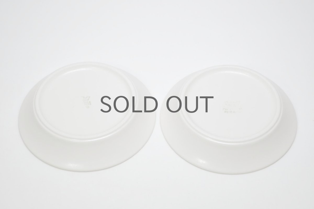 画像8: ビンテージ北欧/ARABIA/アラビア/KAISLA/Gunvor Olin-Gronqvist/鉢+受け皿/ホワイト (8)