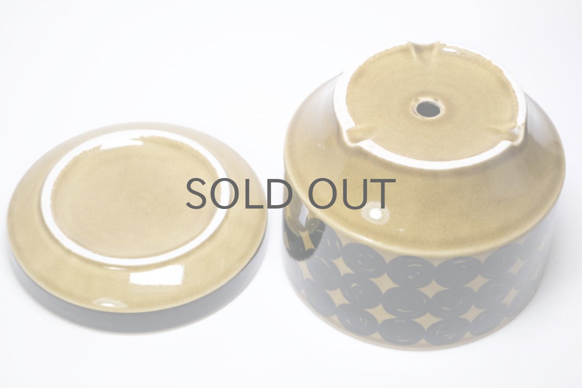 画像6: ビンテージ北欧/ARABIA/アラビア/Kera/ Gunvor Olin-Gronqvist/Richard Lindh/植物ポット/マスタード/Mサイズ (6)