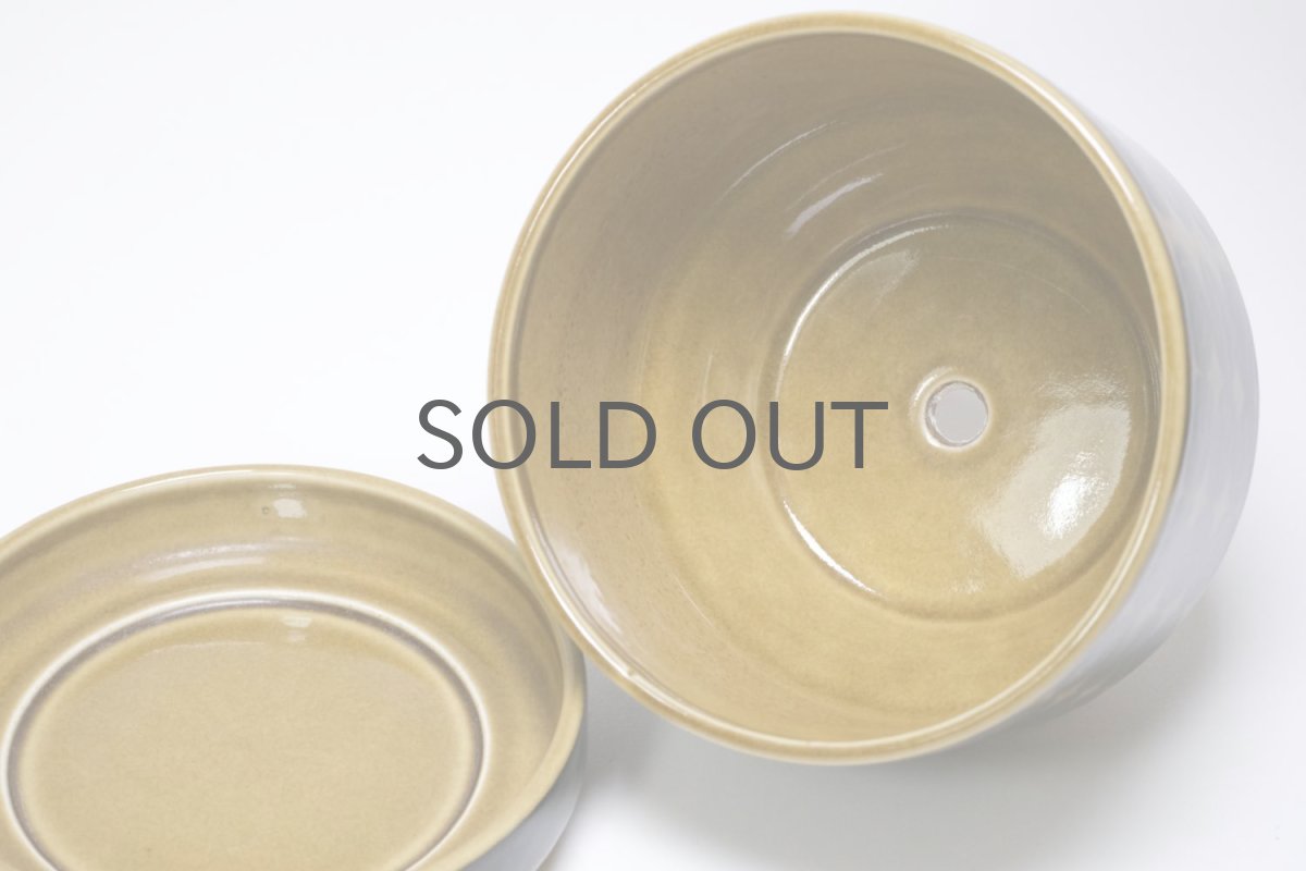 画像3: ビンテージ北欧/ARABIA/アラビア/Kera/ Gunvor Olin-Gronqvist/Richard Lindh/植物ポット/マスタード/Mサイズ (3)