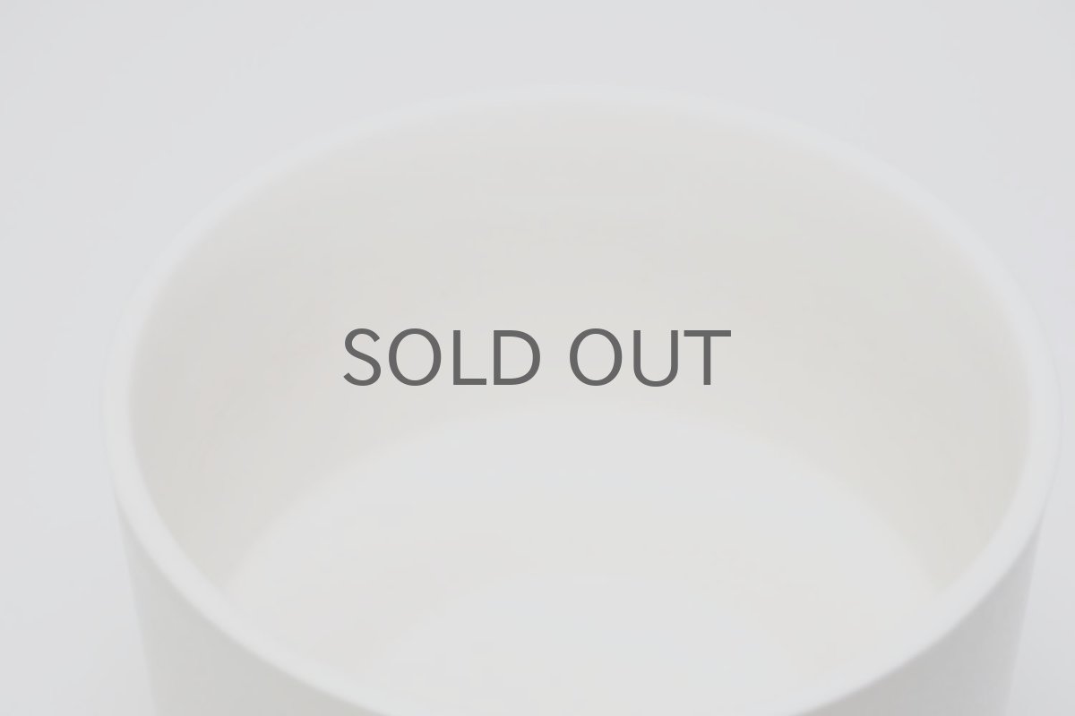 画像2: ビンテージ北欧/ARABIA/アラビア/Richard Lindh/植物ポット/鉢＋受け皿/ホワイト/Mサイズ/No.3 (2)