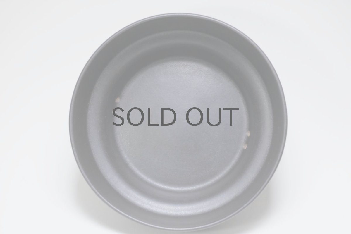 画像4: ビンテージ北欧/ARABIA/アラビア/Richard Lindh/植物ポット/鉢+受け皿/ブラック/レア横長L (4)