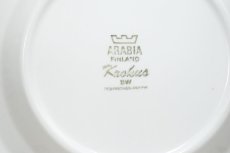 画像4: 北欧ビンテージ食器/ARABIA/アラビア/Krokus/クロッカス/ブラック＆ホワイト/17cmプレート (4)