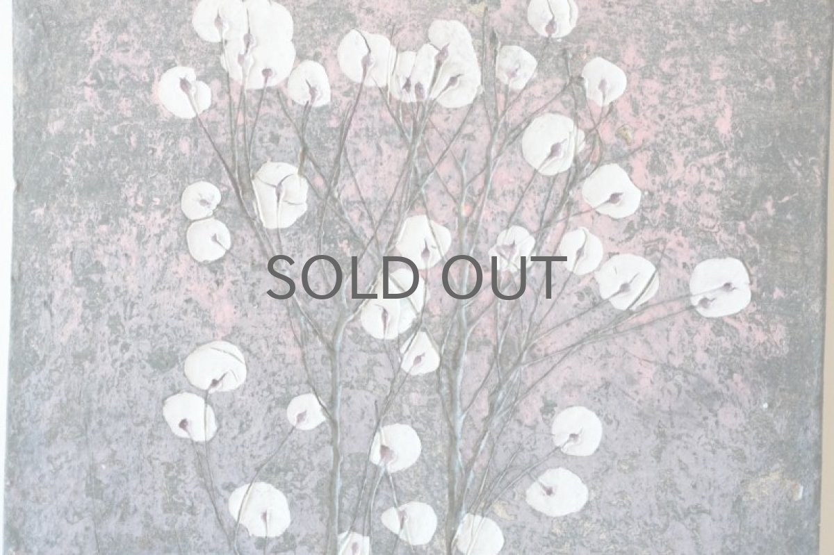 画像2: 北欧ビンテージ/ARABIA/アラビア/Francesca Mascitti Lindh/フランチェスカ マシッティ リンド/花の陶板 (2)