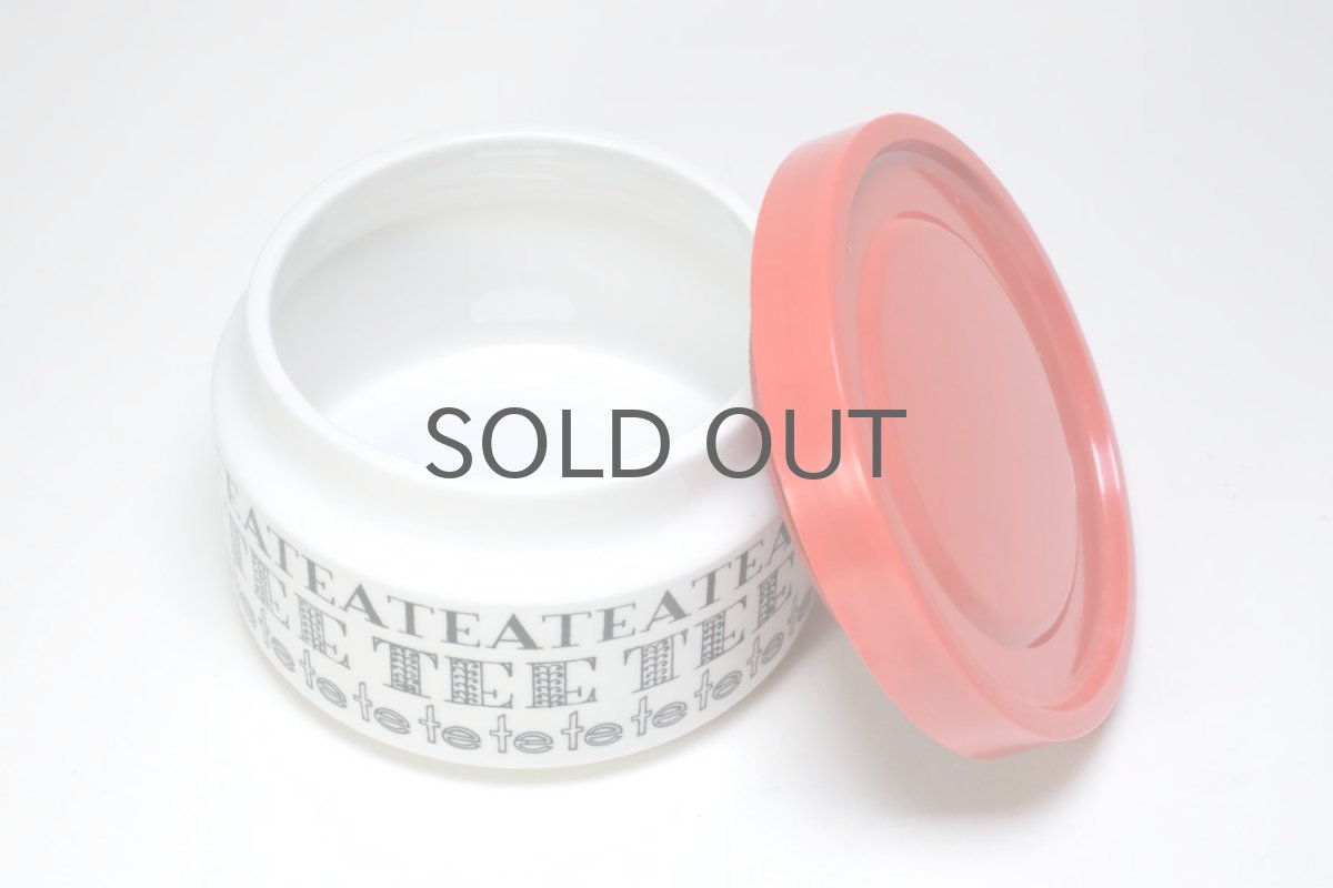 画像5: ARABIA/アラビア/陶製/ティーキャニスター/レッド (5)