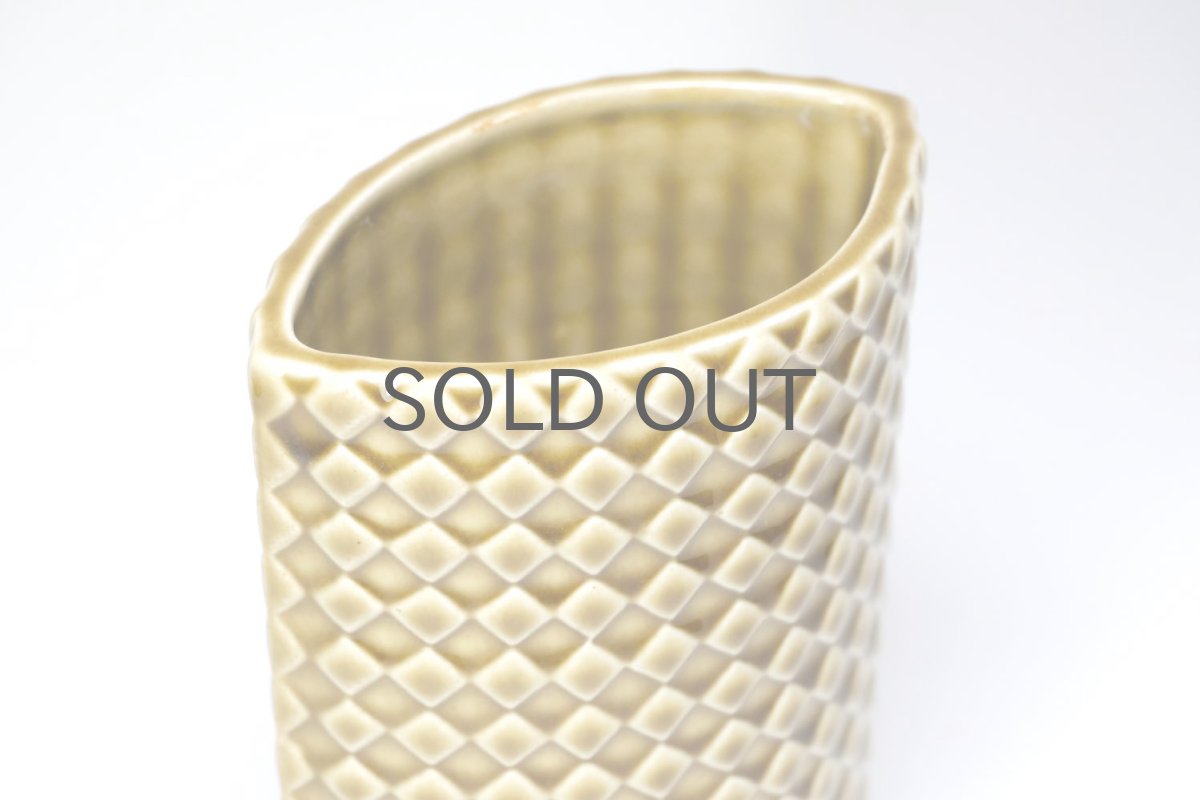 画像5: 北欧ビンテージ/ARABIA/アラビア/Kaarina Aho/カーリナ・アホ/Harlekiini/ベース/キャメル/高さ16cm (5)