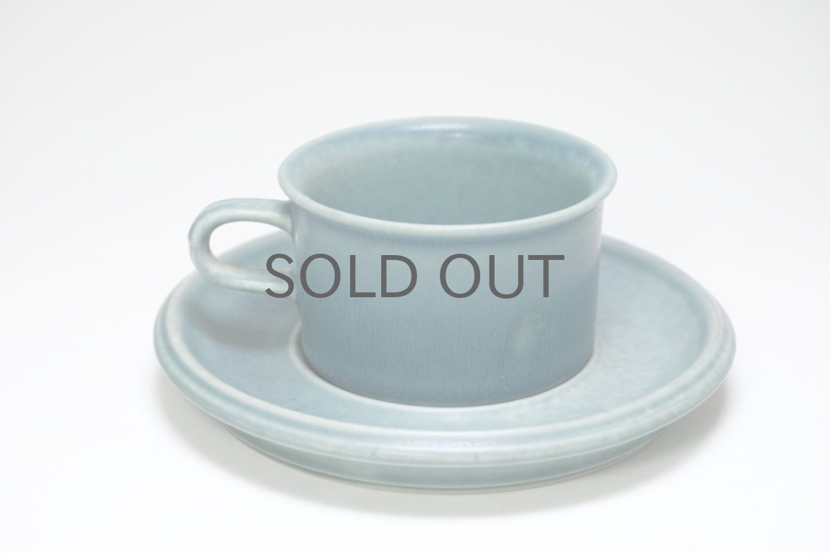 画像2: ARABIA/アラビア/Ruska/ルスカ/貴重/ブルー/デミタスカップ&ソーサー/No.2 (2)