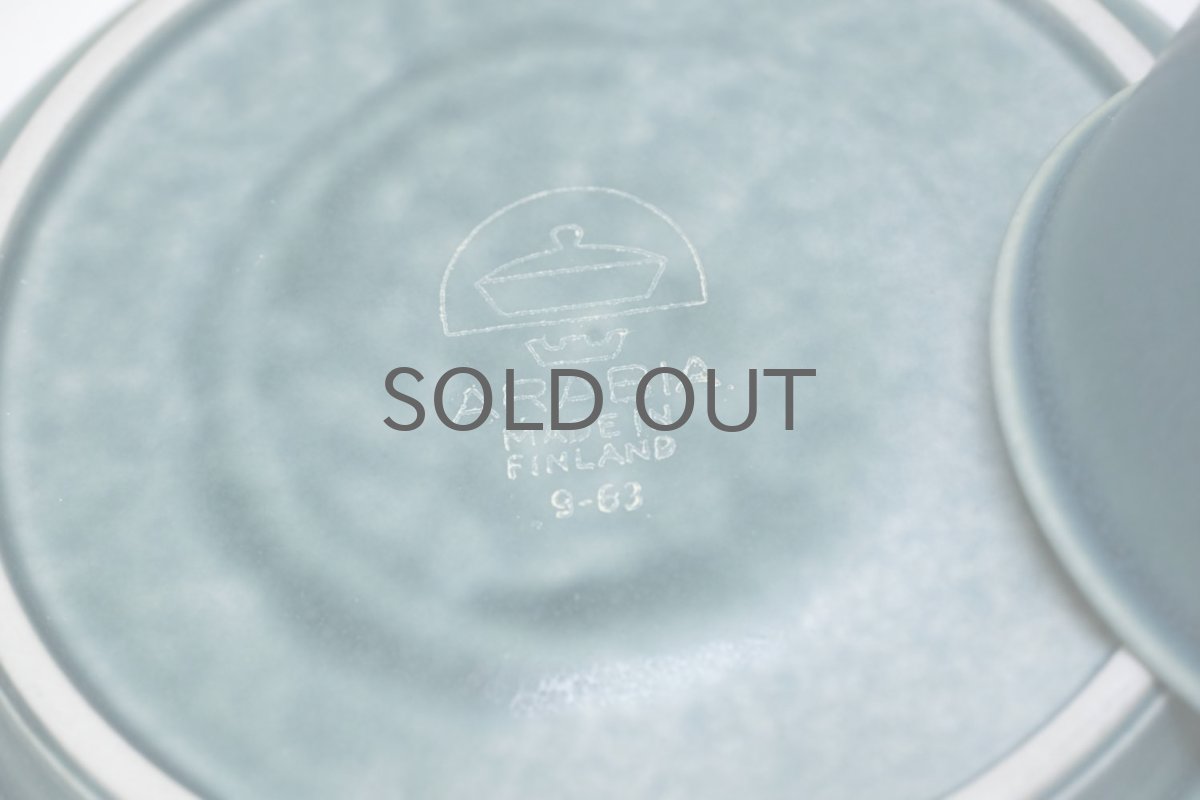 画像9: ARABIA/アラビア/Ruska/ルスカ/貴重/ブルー/デミタスカップ&ソーサー/No.2 (9)