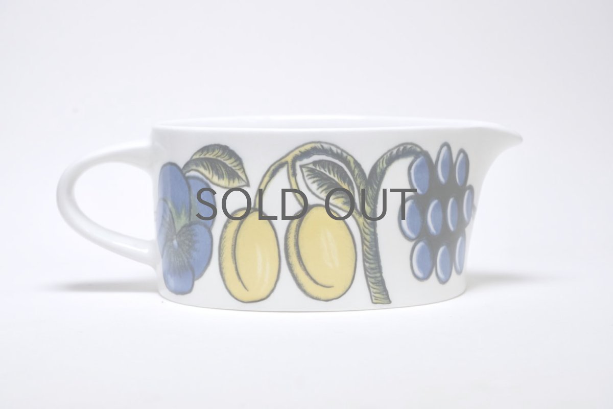 画像3: ARABIA /アラビア/Paratiisi/パラティッシ/オーバルピッチャー/ソーサー/カラー/初期60年代/ビンテージ品 (3)