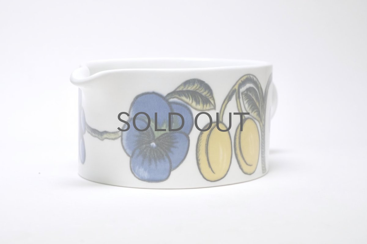 画像4: ARABIA /アラビア/Paratiisi/パラティッシ/オーバルピッチャー/ソーサー/カラー/初期60年代/ビンテージ品 (4)