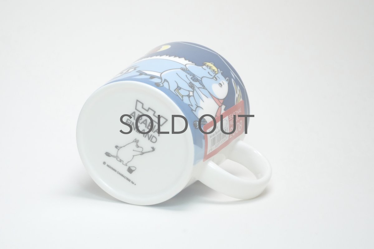 画像4: No.2 ARABIAムーミンマグ/2007年/冬/スノーランタン/Snow Lantern/廃盤/箱無し (4)