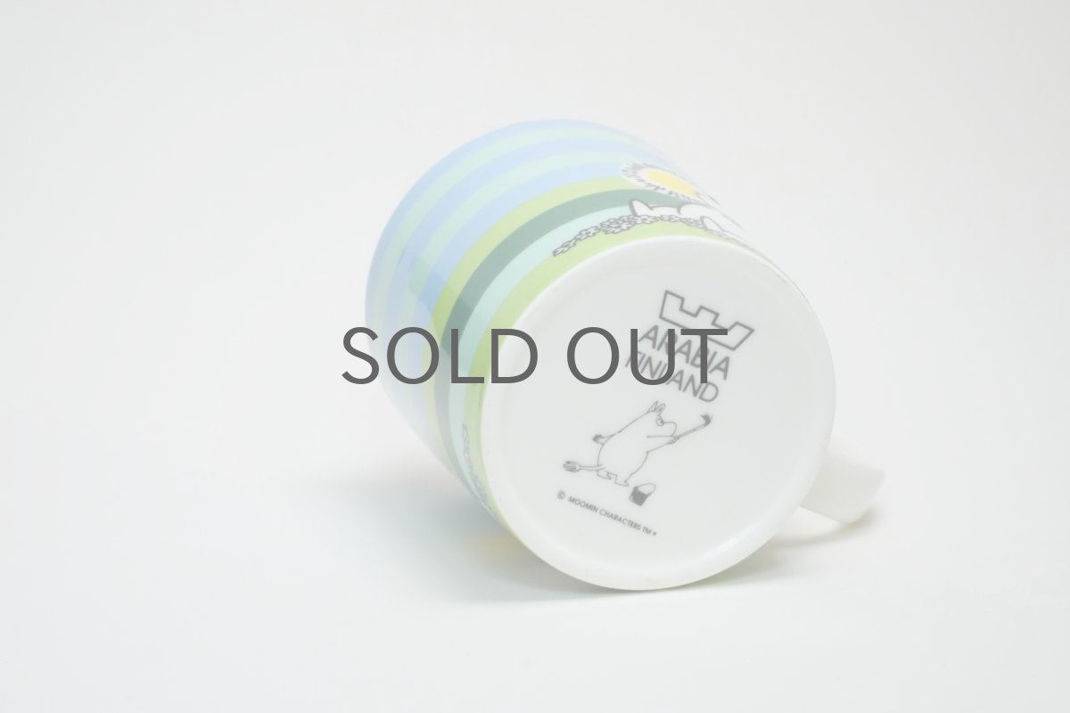 画像4: No.4 ARABIA/ムーミンマグ/2009年/夏マグ/シエスタ/お昼寝/ムーミンパパ/廃盤/箱無し/未使用品 (4)