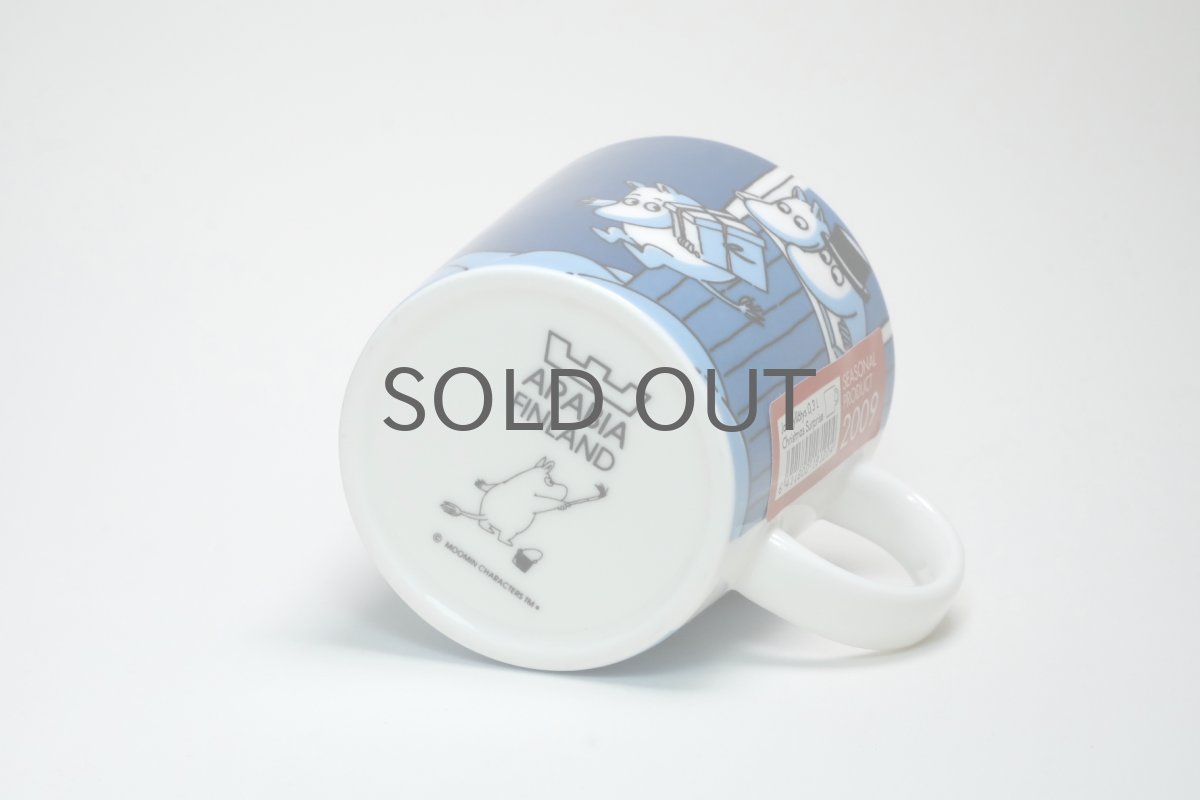 画像4: No.5 ARABIA/ムーミンマグ/2009年/冬限定/クリスマスサプライズ/Christmas Surprise/廃盤/箱無し/未使用 (4)