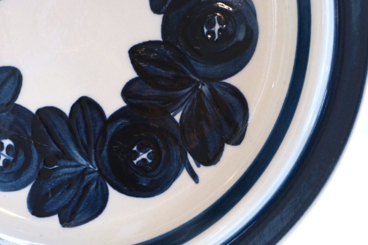 画像3: 北欧ビンテージ/ARABIA/アラビア/Sモデル/Anemone/大皿/ アネモネ/33cmプレート (3)