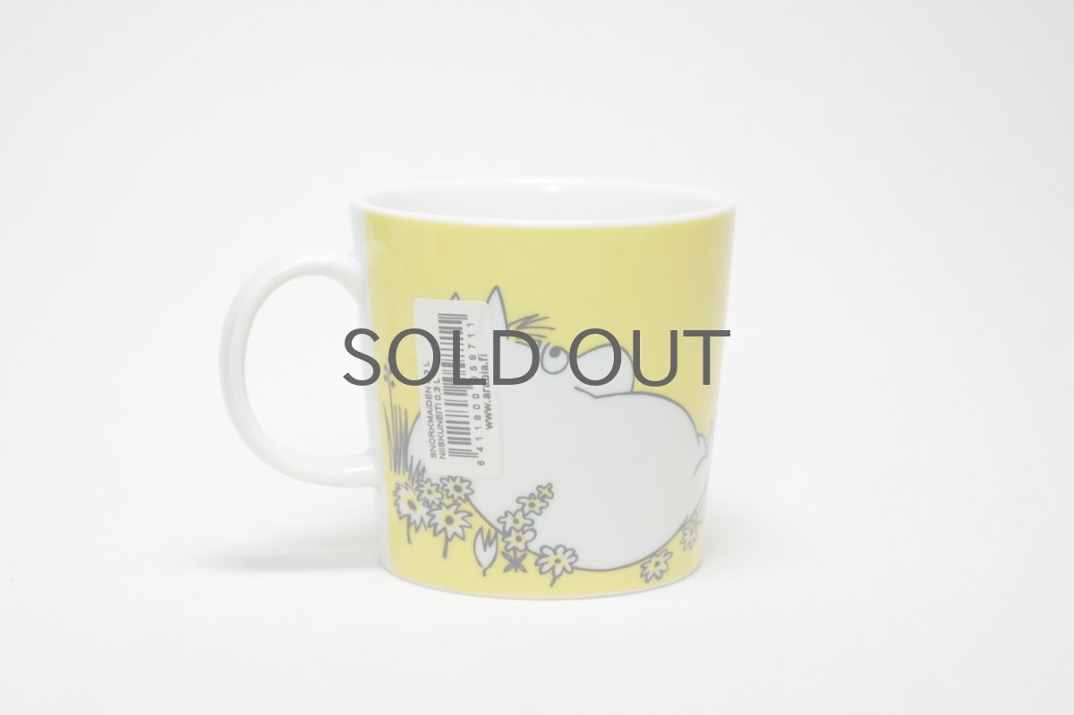 画像2: No.47 ARABIA/ムーミンマグ/2001~2012年/フローレン/廃盤/箱あり/未使用品 (2)