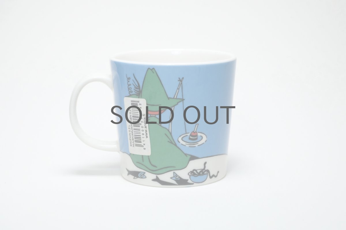 画像2: No.48 ARABIA/ムーミンマグ/2002~2014年/スナフキン /廃盤/箱あり/未使用品 (2)