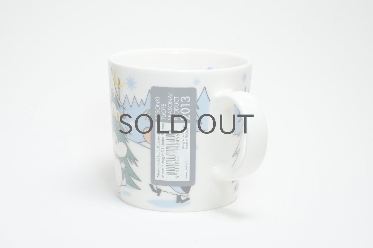 画像3: No.11 ARABIA/ムーミンマグ/2013年/冬マグ/アンダーザツリー/廃盤/箱無し/未使用品 (3)