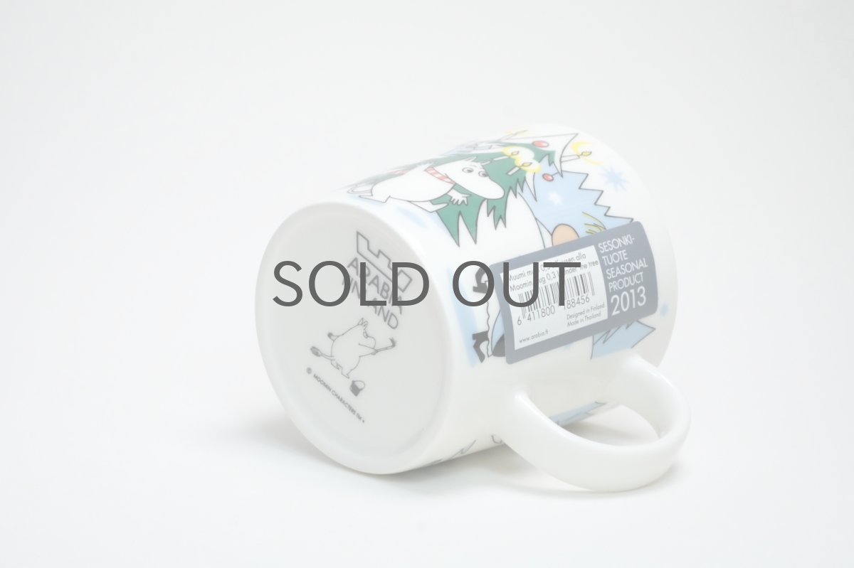 画像4: No.11 ARABIA/ムーミンマグ/2013年/冬マグ/アンダーザツリー/廃盤/箱無し/未使用品 (4)