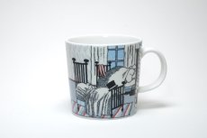 画像1: No.16 ARABIA/ムーミンマグ/2015年限定/冬マグ/冬眠/ハイバーネーション/廃盤/箱あり (1)