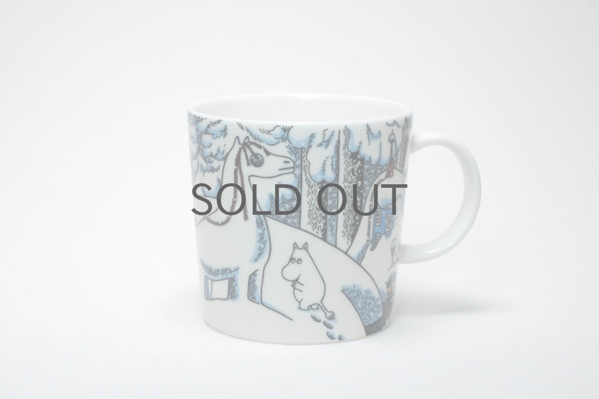 画像1: No.18 ARABIA/ムーミンマグ/2016年限定/冬マグ/スノーホース/廃盤/箱あり (1)