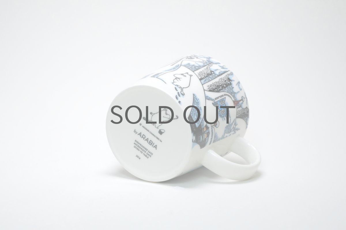 画像4: No.18 ARABIA/ムーミンマグ/2016年限定/冬マグ/スノーホース/廃盤/箱あり (4)