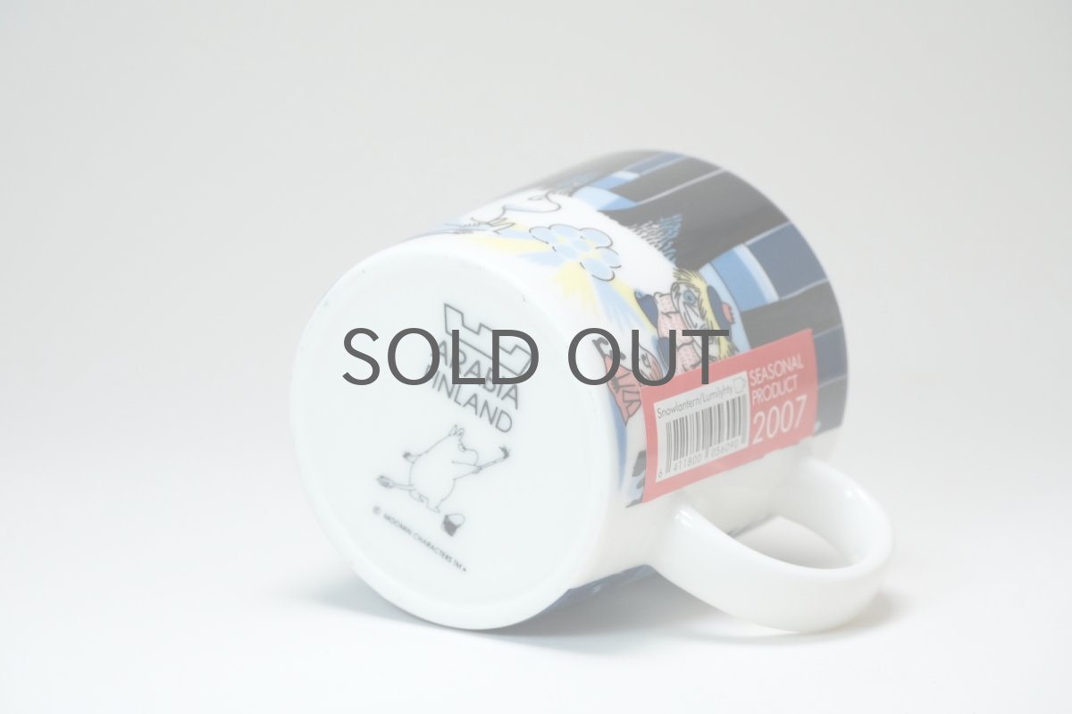 画像4: No.2-2 ARABIAムーミンマグ/2007年/冬/スノーランタン/Snow Lantern/廃盤/箱無し/未使用品 (4)