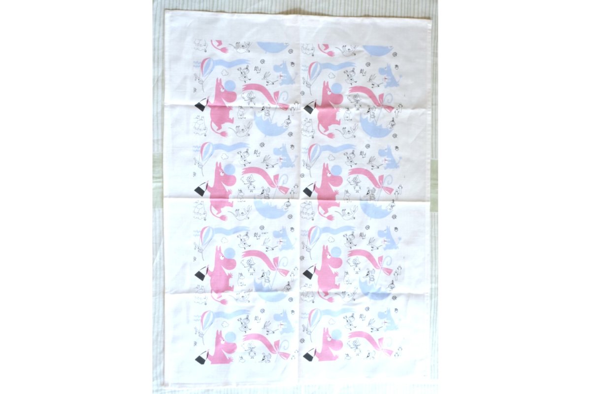 画像3: No.2-21~23  ストックマン150周年記念 /2012年/ムーミンコラボ/キッチンタオル/未使用 (3)