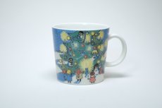 画像1: No.23 ARABIA/ムーミンマグ/2004-05年限定/クリスマスマグ/廃盤/箱無し/未使用品 (1)